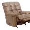 Sable or Mushroom Leather Touch Cloud Ten Modern Recliner