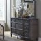 Lindley Bedroom Set 1947 in Gray & Beige Fabric by Homelegance