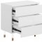 Starburst Side Table 828 in White Lacquer by Meridian