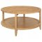 Camillo Coffee Table 3Pc Set 709698 in Maple by Coaster