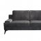 Mattie Sofa & Loveseat Set 550941 in Charcoal Velvet by Coaster