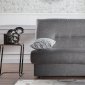 Regata Diego Gray Sofa Bed in Fabric by Istikbal