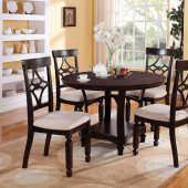 103630 Maude 5Pc Dining Set by Coaster in Cappuccino