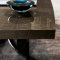 Dune Visone Coffee Table in Glossy Frise Visone by Rossetto