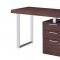 Paris Modern Office Desk in Walnut by J&M