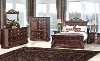 Megan Bedroom Traditional 4Pc Set w/Options [ADBS-Megan]