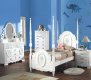 Flora Kids Bedroom BD01638T in White by Acme w/Options