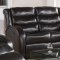 Noah Motion Sofa 50830 in Espresso Bonded Leather by Acme