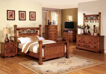 CM7496 Sonoma Bedroom in American Oak w/Options [FABS-CM7496 Sonoma]