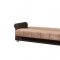 Avalon Prusa Dark Beige Sofa Bed in Fabric by Casamode w/Options