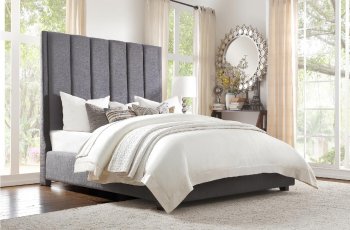 Neunan Storage Bed 5876GY-1DW in Gray by Homelegance w/Options [HEB-5876GY-1DW-Neunan Gray]