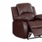 Cranley Power Motion Sofa 9700BRW in Brown by Homelegance