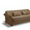 Click-Clack Sofa Bed Convertible in Delux Khaki Microfiber