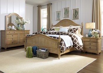 Harbor View Bedroom 5pc Set 531-BR-QPS in Sand Finish by Liberty [LFBS-531-QPS-Harbor-View]