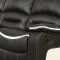 Broderick Motion Sofa 52165 - Ebony & Cream PU by Acme w/Options