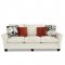 Posen Sofa in Bone Fabric by Klaussner w/Options