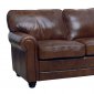 Andrew Sofa & Loveseat Set in Havana Full Italian Leather