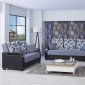 La Reina Sofa Bed in Gray Fabric by Casamode w/Options