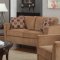 504051 Marya Sofa & Loveseat in Caramel Fabric by Coaster