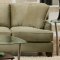 3860 Hi-Style Sofa & Loveseat in Bella Taupe Fabric by Chelsea