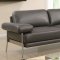 Eilidh Sectional Sofa CM6422GY in Gray Breathable Leatherette