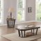 Selma 3Pc Coffee & 2 End Tables Set 84090 by Acme in Tobacco