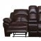 Warner Power Motion Sofa in Wine Fabric by NCFurniture