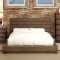 Coimbra CM7623 Bedroom in Rustic Natural Tone w/Options