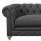 Oxford Sofa TOV-S34 in Grey Linen by TOV Furniture w/Options