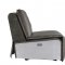 Metier Power Recliner 59940 in Gray Top Grain Leather by Acme