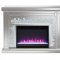 Gilmore Electric Fireplace 991048 in Mirror by Coaster