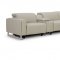 Hudson Power Motion Sectional Sofa Smoke Leather - Beverly Hills