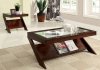 CM4004 Vint Coffee Table in Dark Cherry w/Optional End Table