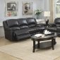 Murray Road Motion Sofa Set in Chocolate Leather