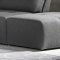 Colony Modular Sectional Sofa in Charcoal Fabric by NCFurniture