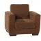 Dolce Sofa Bed in Brown Microfiber by Rain w/Optional Items