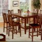 Savoy Dining Table in Espresso Finish w/Options