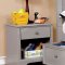 Diane 4PC Youth Bedroom Set CM7158GY in Gray w/Options