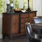 Bayshore 5447-40 Server in Walnut by Homelegance