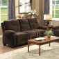 8514 Auburn Sofa Chocolate Microfiber by Homelegance w/Options