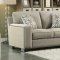 Gowan Sofa 8477NF in Beige Chenille by Homelegance w/Options