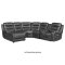 Putnam Power Motion Sectional Sofa 9405GY in Gray by Homelegance