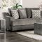 Adrian Sofa SM9101 in Gray Chenille Fabric w/Options