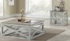 Avianna 3Pc Coffee & End Table Set 81265 in Antique White - Acme