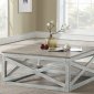 Avianna 3Pc Coffee & End Table Set 81265 in Antique White - Acme