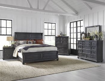 Harvest Home 5Pc Bedroom Set 879-BR-QPB in Chalkboard - Liberty [LFBS-879-BR-QPB-Harvest Home]