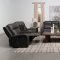 Raelynn Motion Sofa 603191 Gray Leatherette by Coaster w/Options