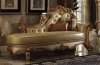 96485 Vendome Chaise in Gold Patina by Acme