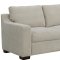 Franky Sectional Sofa in Beige Fabric w/Options