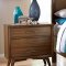 Raku Bedroom Set 1711NC in Walnut by Homelegance w/Options